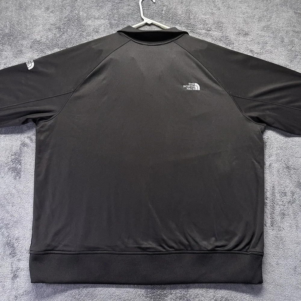 The North Face Skyline Jacket Mens 3XL Black Full Zip Fleece Hiking Stretch